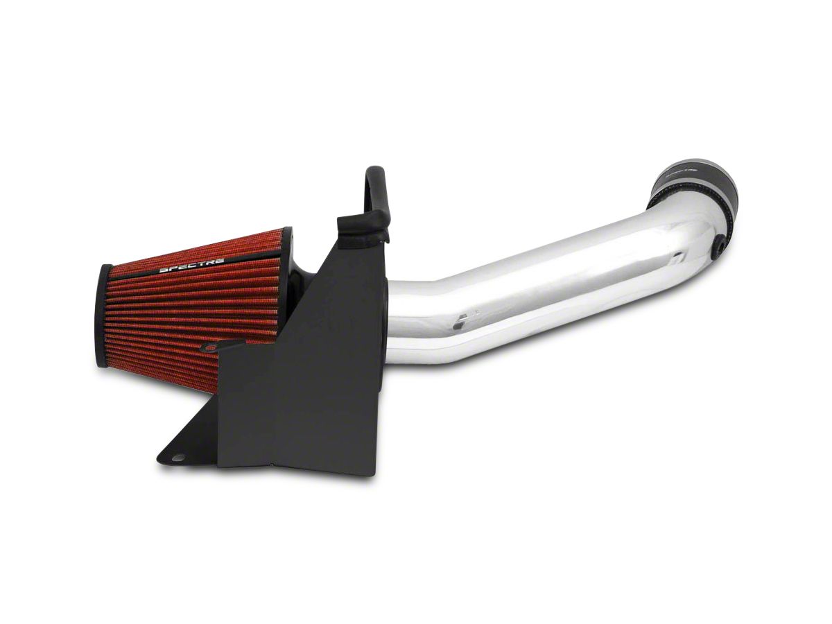 Spectre Jeep Wrangler Performance Cold Air Intake; Polished SPE-9944 (07-11   Jeep Wrangler JK) - Free Shipping