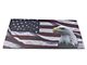 SEC10 Perforated Flag and Eagle Rear Window Decal (20-24 Jeep Gladiator JT)