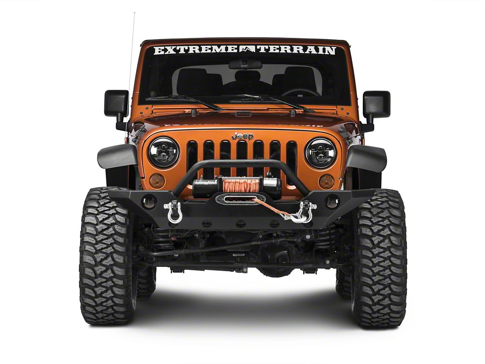 Off4rd: Jeep Wrangler JK wheel arch extensions Alu black - HW-JK-090 -  €978,00