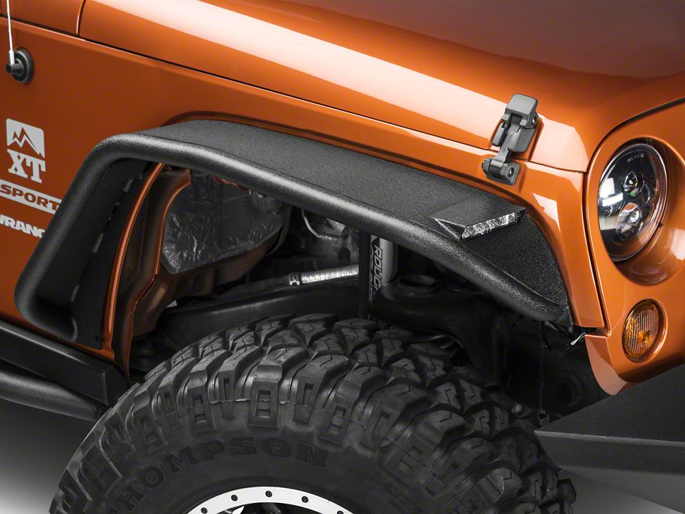Barricade Tubular Fender Flares with LED Lighting (07-18 Jeep Wrangler JK)  – Barricade Offroad