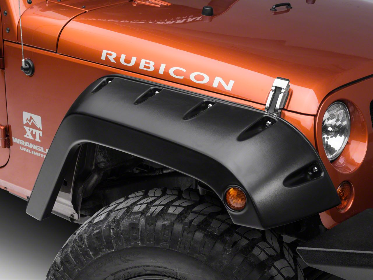 Bushwacker Jeep Wrangler Rear Pocket Style Fender Flares - 10080-02