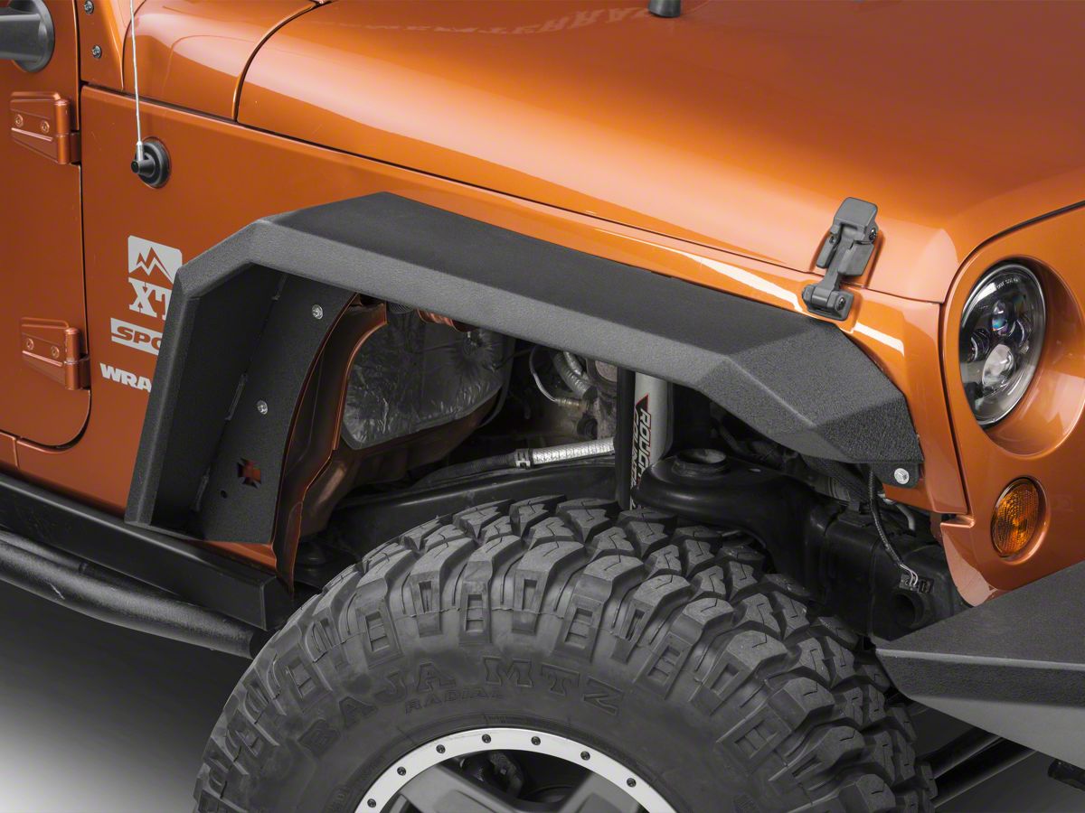 Iron Cross Automotive Jeep Wrangler Fender Flares; Black J108529 (07-18 Jeep  Wrangler JK) - Free Shipping