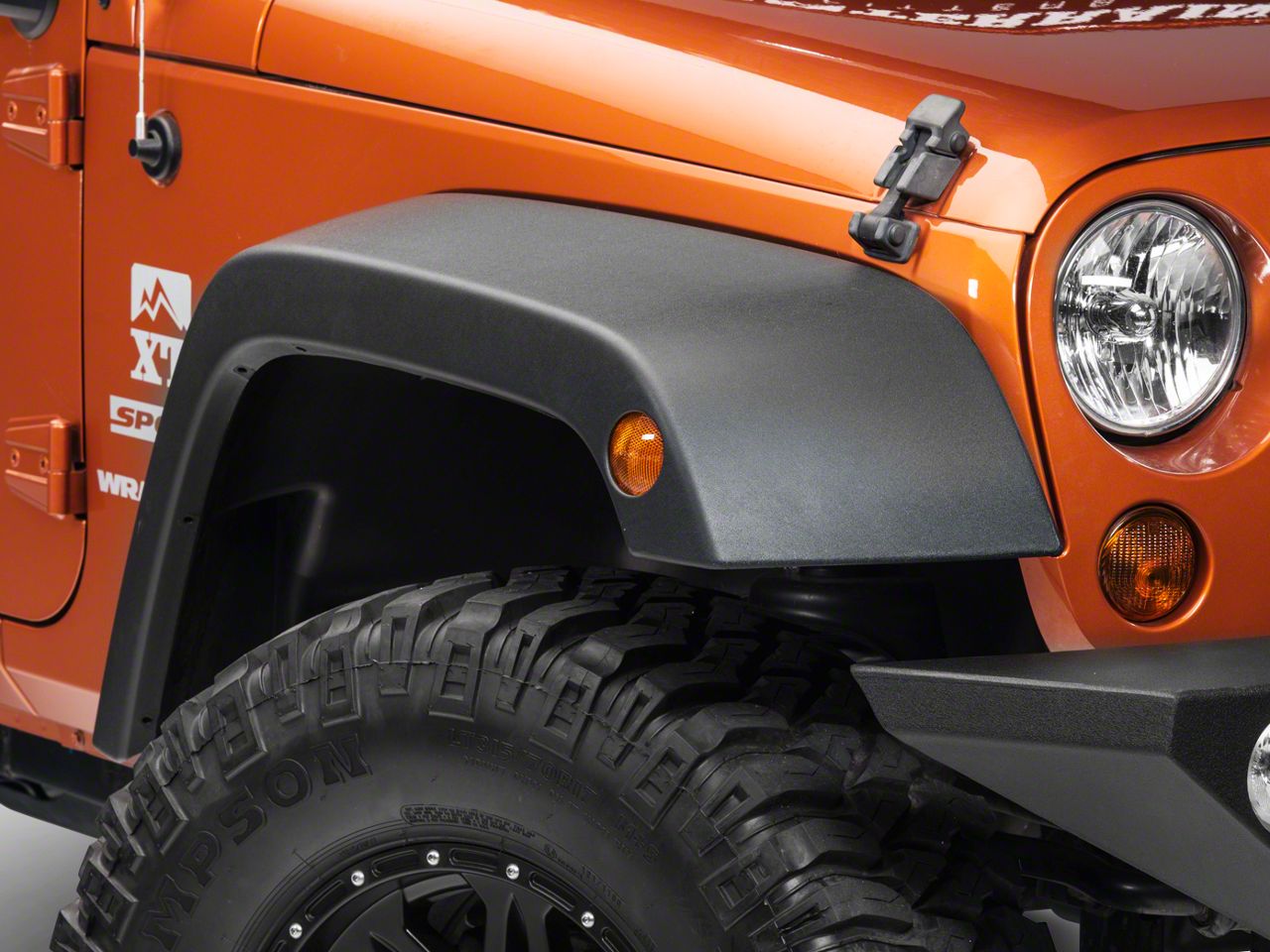 Jeep Wrangler Factory Style Fender Flares (07-18 Jeep Wrangler JK ...