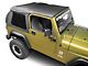 RedRock Frameless 2-in-1 Soft Top; Black Diamond (97-06 Jeep Wrangler TJ, Excluding Unlimited)