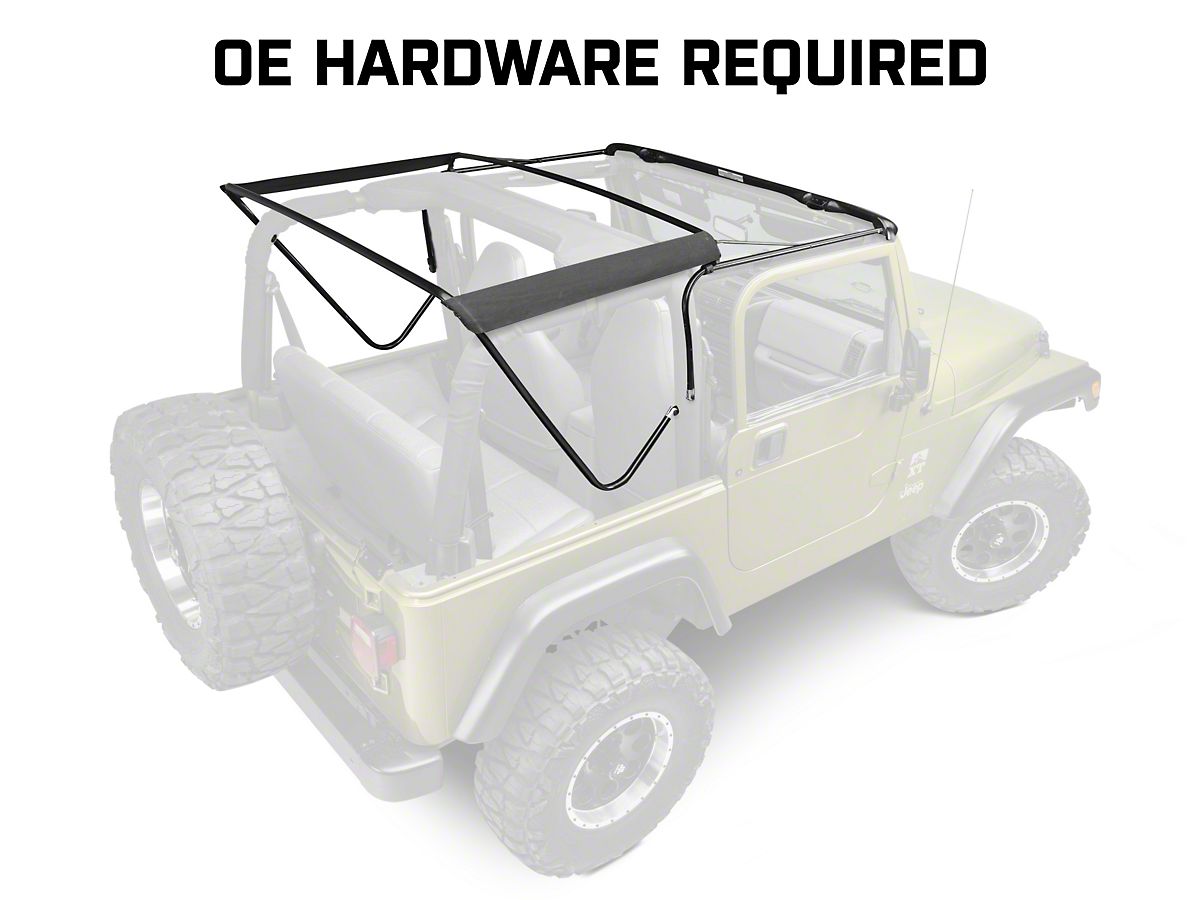 Trushield Jeep Wrangler Replacement Soft Top W Tinted Windows