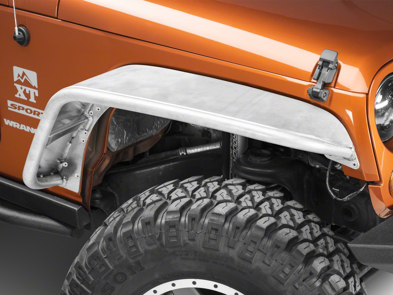 Poison Spyder Jeep Wrangler Extra Wide Crusher Fender Flares - Aluminum ...