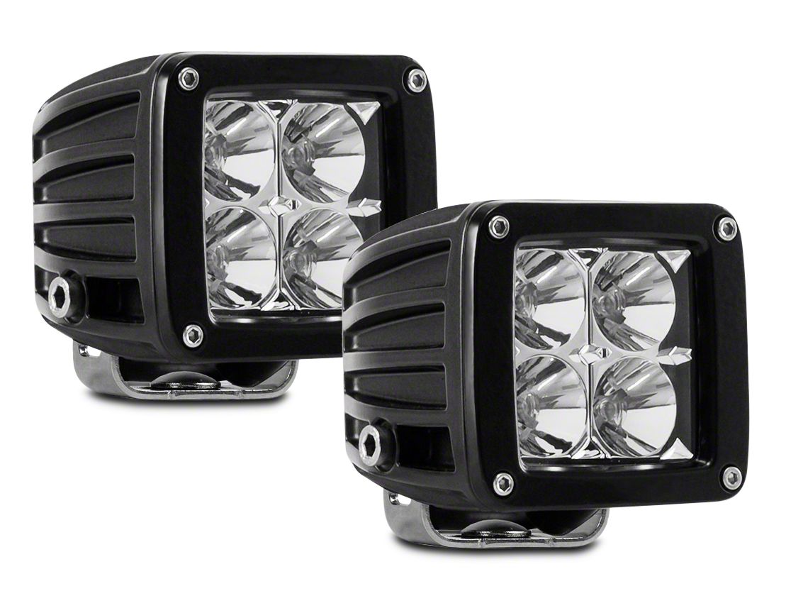 Jeep Wrangler 3-Inch LED Dually Cube Light (Universal; Some Adaptation ...