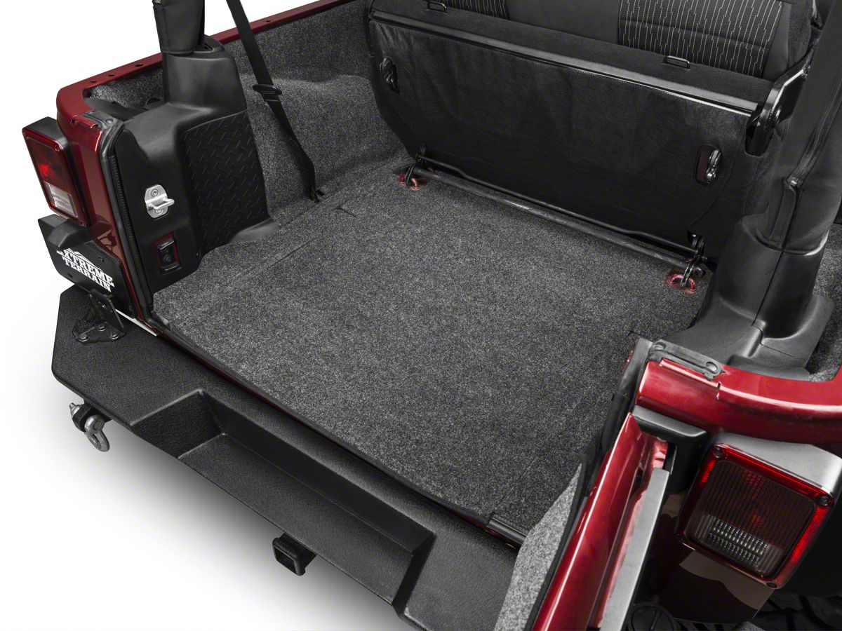 BedRug Jeep Wrangler Cargo Floor Mat J108580 (07-18 Jeep Wrangler JK  2-Door) - Free Shipping