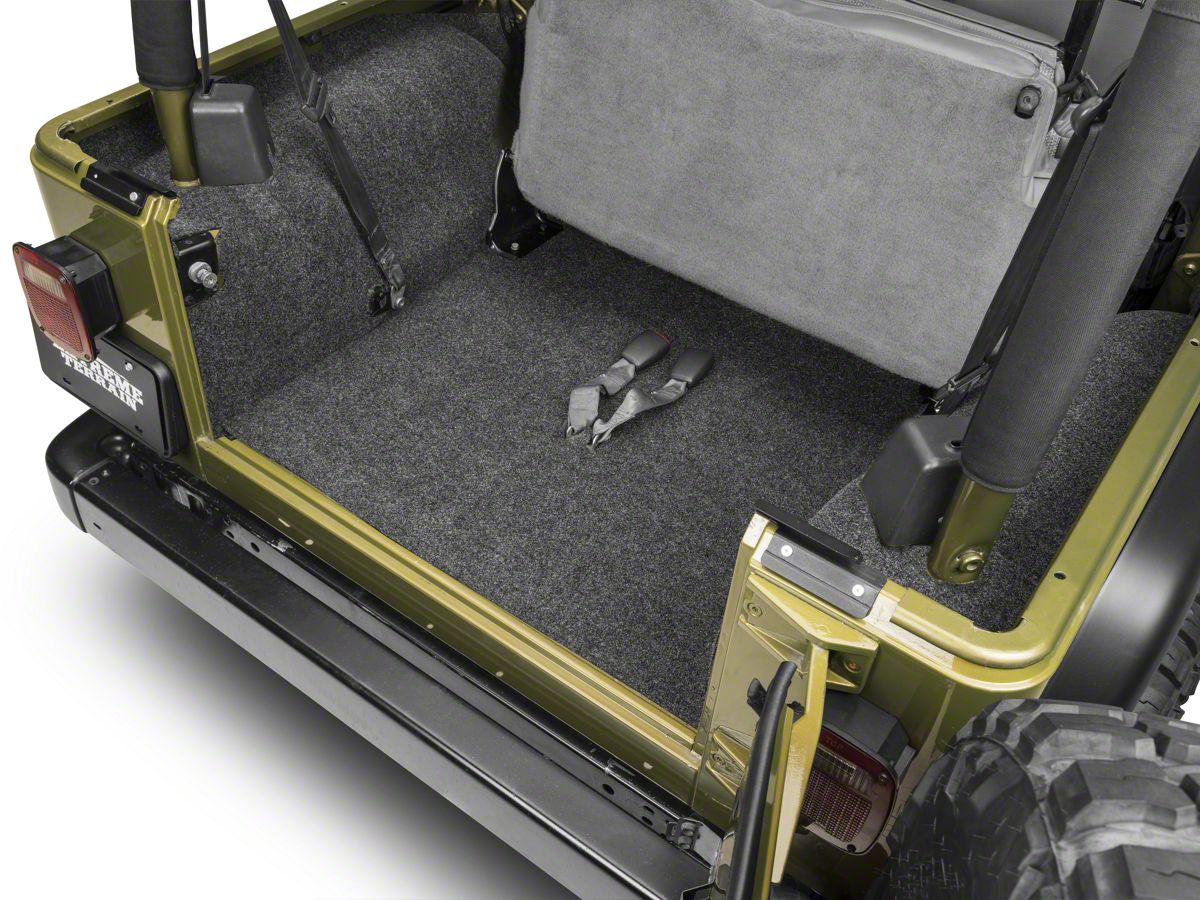 Bedrug Cargo Floor Mat 97 06 Jeep Wrangler Tj Excluding Unlimited