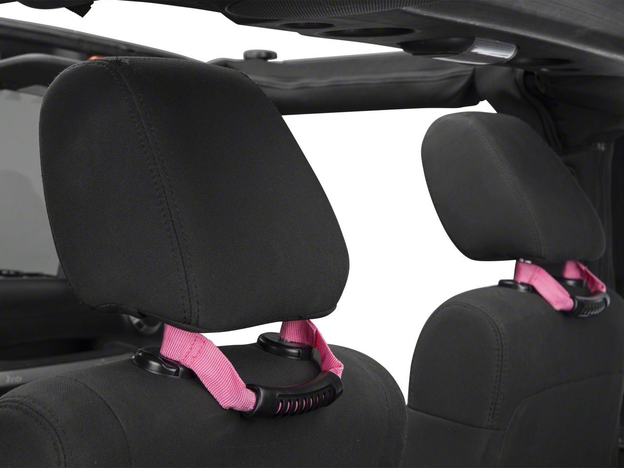 Rugged Ridge Jeep Wrangler Seat Mount Grab Handles Pink 13305.17 (07
