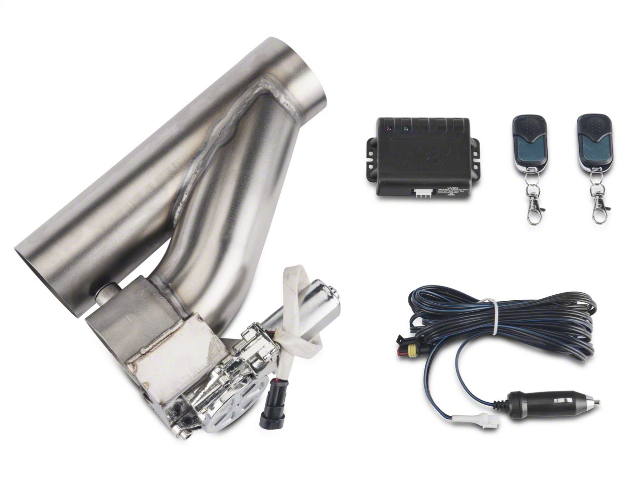 XForce Jeep Wrangler Electronic Exhaust Cutout Kit; 3Inch VK13