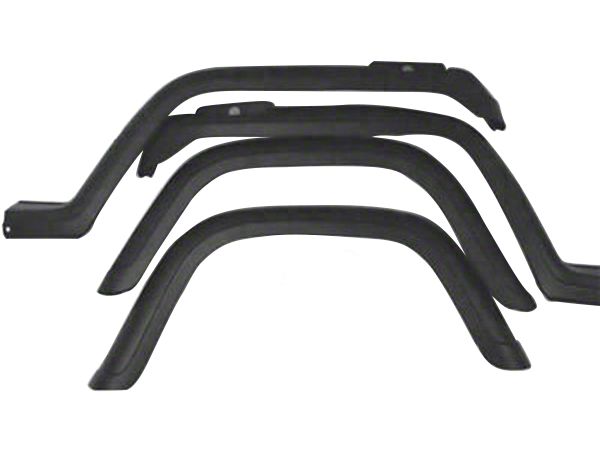 Jeep Wrangler Factory Style Fender Flares (87-95 Jeep Wrangler YJ)