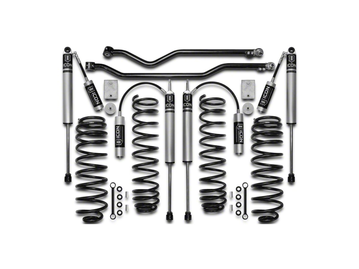 ICON Vehicle Dynamics Jeep Wrangler 3 in. Suspension Lift System - Stage 3  K22003 (07-18 Jeep Wrangler JK)
