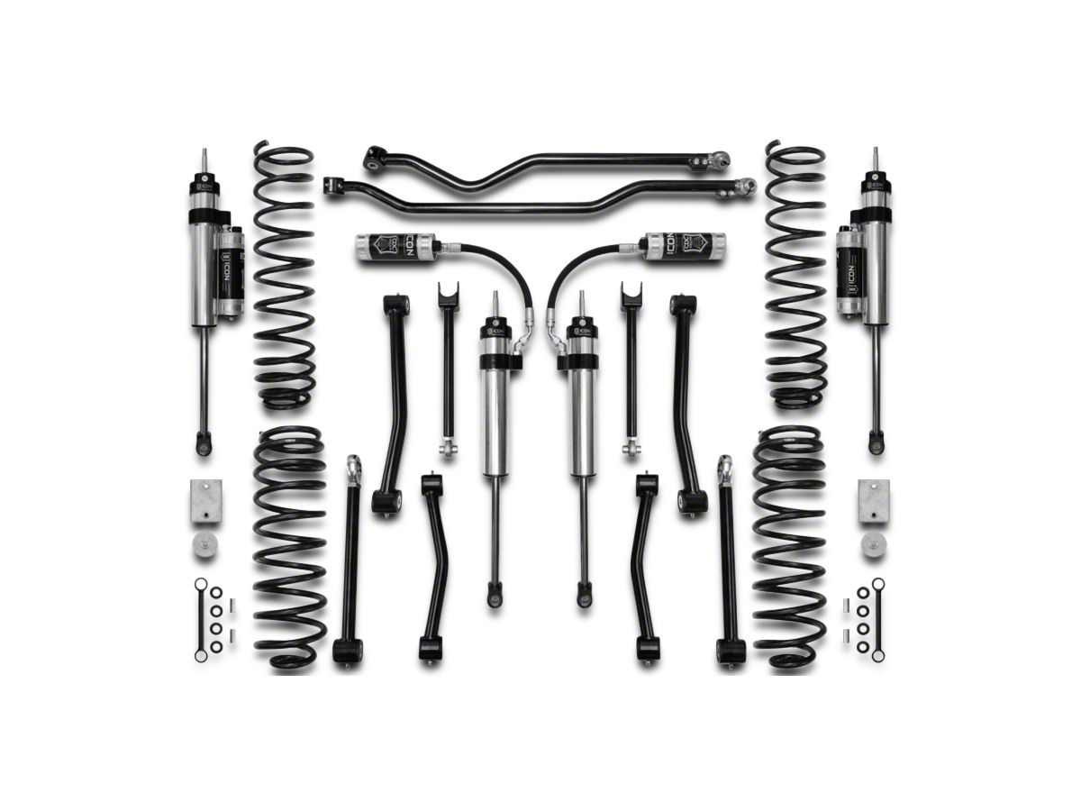 ICON Vehicle Dynamics Jeep Wrangler 3 in. Suspension Lift System - Stage 5  K22005 (07-18 Jeep Wrangler JK)