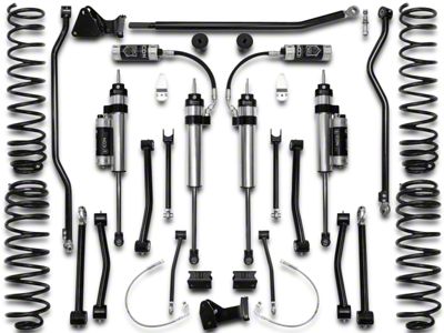 ICON Vehicle Dynamics 4.50-Inch Suspension Lift Kit; Stage 4 (07-18 Jeep Wrangler JK)