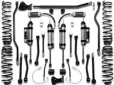 ICON Vehicle Dynamics 4.50-Inch Suspension Lift Kit; Stage 5 (07-18 Jeep Wrangler JK)