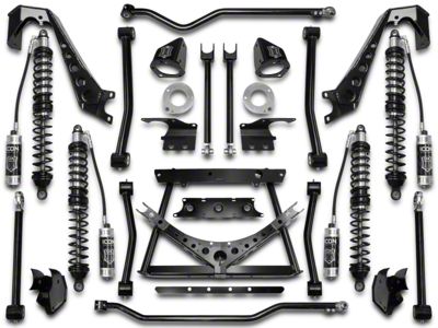 ICON Vehicle Dynamics 1.75 to 4-Inch Coil-Over Conversion Suspension System; Stage 2 (07-18 Jeep Wrangler JK)