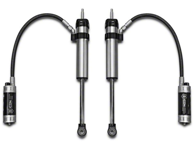 ICON Vehicle Dynamics V.S. 2.5 Series Front Remote Reservoir Shocks with CDCV for 3-Inch Lift (07-18 Jeep Wrangler JK)