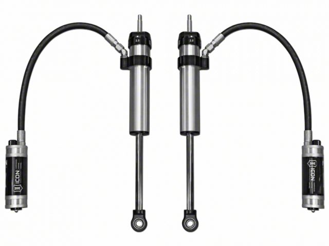 ICON Vehicle Dynamics V.S. 2.5 Series Front Remote Reservoir Shocks with CDCV for 4.50-Inch Lift (07-18 Jeep Wrangler JK)