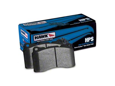 Hawk Performance HPS Brake Pads; Rear Pair (03-06 Jeep Wrangler TJ w/ Rear Disc Brakes)