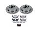 PowerStop OE Replacement Brake Rotor and Pad Kit; Rear (03-06 Jeep Wrangler TJ w/ Rear Disc Brakes)