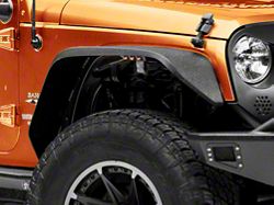 Rugged Ridge Jeep Wrangler Hurricane Flat Fender Flares 11640.10 (07-18 ...