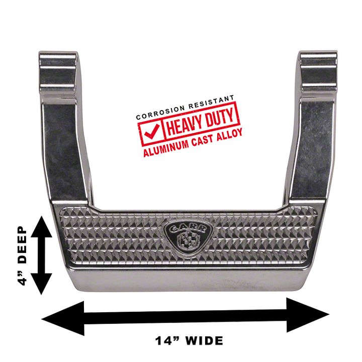 How to Install Carr LD Side Steps Polished (9706 Jeep Wrangler TJ