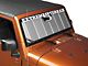 Covercraft UVS100 Heat Shield Custom Sunscreen; Silver (07-18 Jeep Wrangler JK)
