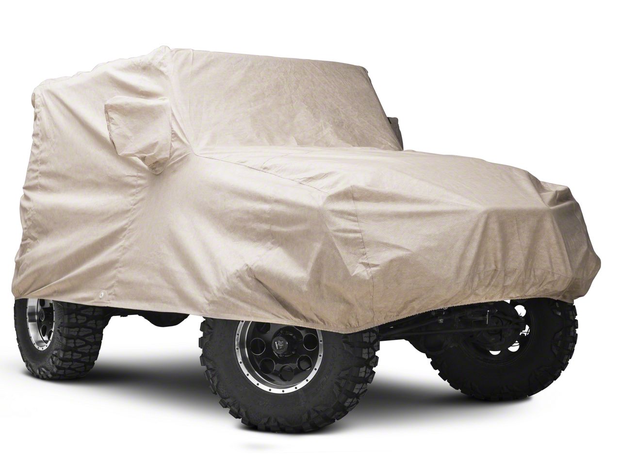 Covercraft Custom Car Covers Jeep Wrangler 3-Layer Moderate Climate Car  Cover; Gray J108822 (97-06 Jeep Wrangler TJ) Free Shipping