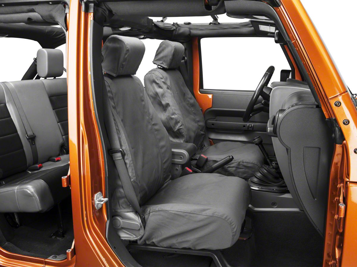 Jeep Wrangler Seats >> Covercraft Seatsaver Front Row Seat Covers Charcoal 07 18 Jeep Wrangler Jk Jeep Wrangler Seats >> Covercraft Seatsaver Front Row Seat Covers Charcoal 07 18 Jeep Wrangler Jk