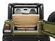 Covercraft Seat Saver Polycotton Custom Second Row Seat Covers; Tan (97-06 Jeep Wrangler TJ)