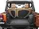 Covercraft Seat Saver Polycotton Custom Second Row Seat Covers; Tan (07-18 Jeep Wrangler JK 4-Door)