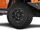 Black Rhino Glamis Matte Black Wheel; 17x9 (07-18 Jeep Wrangler JK)