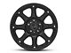 Black Rhino Glamis Matte Black Wheel; 18x9 (07-18 Jeep Wrangler JK)