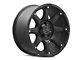Black Rhino Glamis Matte Black Wheel; 18x9 (07-18 Jeep Wrangler JK)