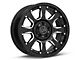 Black Rhino Sierra Gloss Black Wheel; 18x9 (18-24 Jeep Wrangler JL)