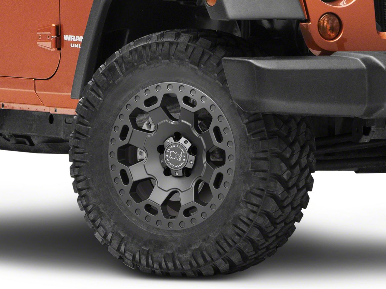 Black Rhino Warlord Matte Gunmetal Wheel; 18x8 (22-23 Jeep Grand Cherokee WL)