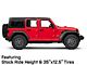 Fuel Wheels Recoil Matte Black Wheel; 18x9 (18-24 Jeep Wrangler JL)