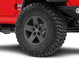 Mammoth Moab Charcoal Wheel; 17x9; -6mm Offset (18-26 Jeep Wrangler JL)