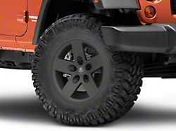 Mammoth Moab Charcoal Wheel; 17x9 (07-18 Jeep Wrangler JK)