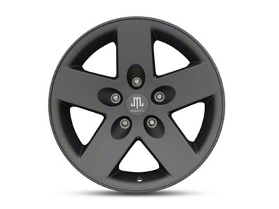 Mammoth Moab Charcoal Wheel; 17x9 (05-10 Jeep Grand Cherokee WK, Excluding SRT8)
