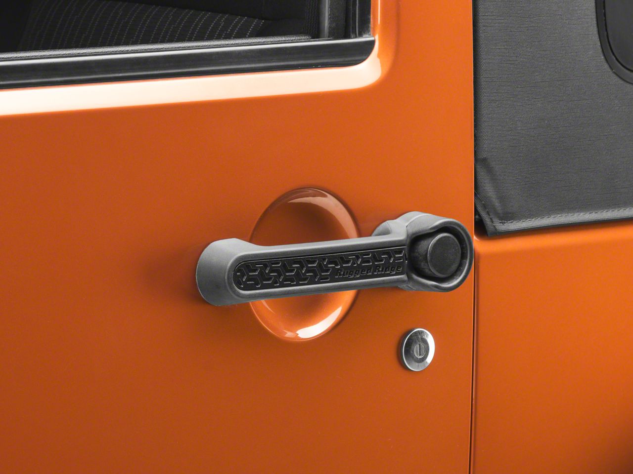 Rugged Ridge Door Handle Inserts 07-18 Jeep Wrangler JK 4 Door