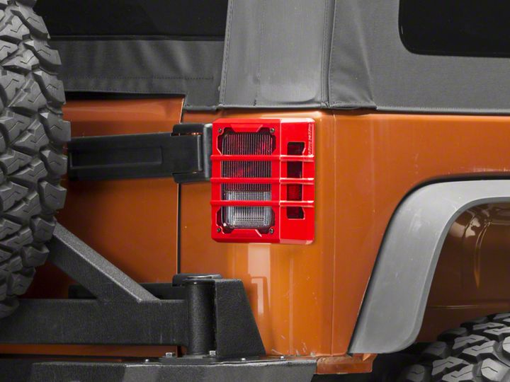 How to Install Rugged Ridge Elite Tail Light Guards Red (0717