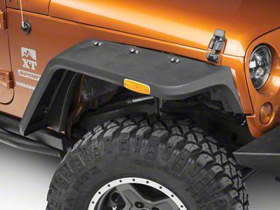 Rugged Ridge Hurricane Fender Flares; Textured; EU Compliant (07-18 Jeep Wrangler JK)