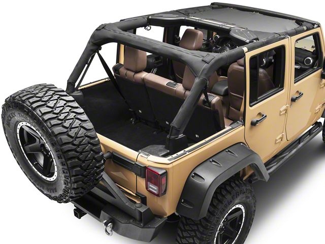 Rugged Ridge Front Soft Top Total Eclipse Shade (07-18 Jeep Wrangler JK)