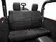Rugged Ridge Ballistic Rear Seat Cover; Black (07-18 Jeep Wrangler JK 2-Door)
