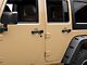 Rugged Ridge Elite Door Handle Inserts; Black (07-18 Jeep Wrangler JK 4-Door)