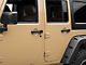 Rugged Ridge Elite Door Handle Inserts; Black Tread (07-18 Jeep Wrangler JK 4-Door)