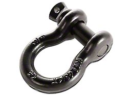 Rugged Ridge 3/4-Inch 9,500 lb. D-Ring Shackle; Black 
