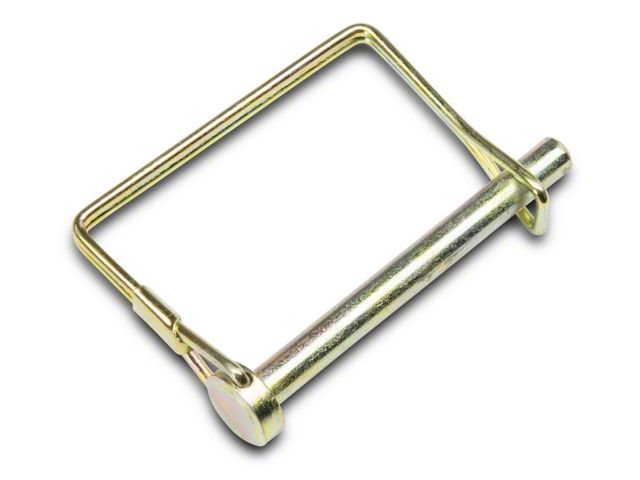 Wire Lock Hitch Pin; 2.50-Inch x 5/16-Inch (Universal; Some Adaptation May Be Required)